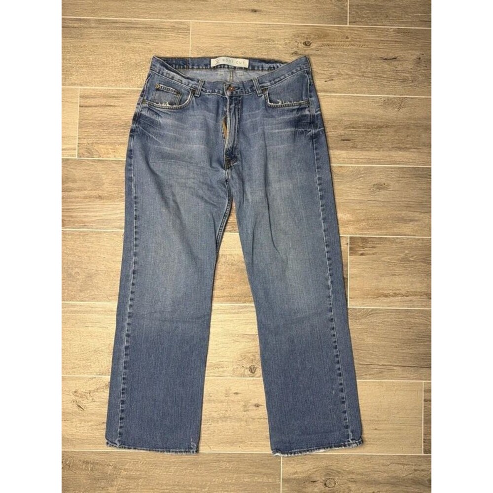Arizona Jean Co Premium Men's W36 L32 Boot Cut Vintage Denim Jeans
